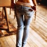 lana light sexy ass in jeans