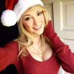 beautiful blondie with big tits christmas