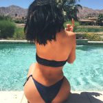 sexy ass from behind Kylie Jenner